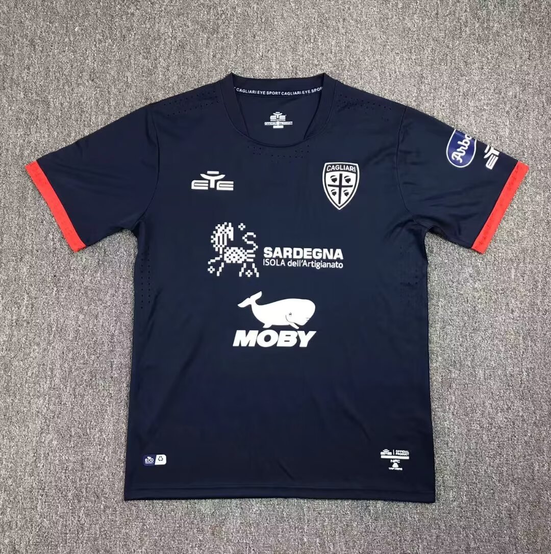 AAA Quality Cagliari 23/24 Third Navy Blue Soccer Jersey